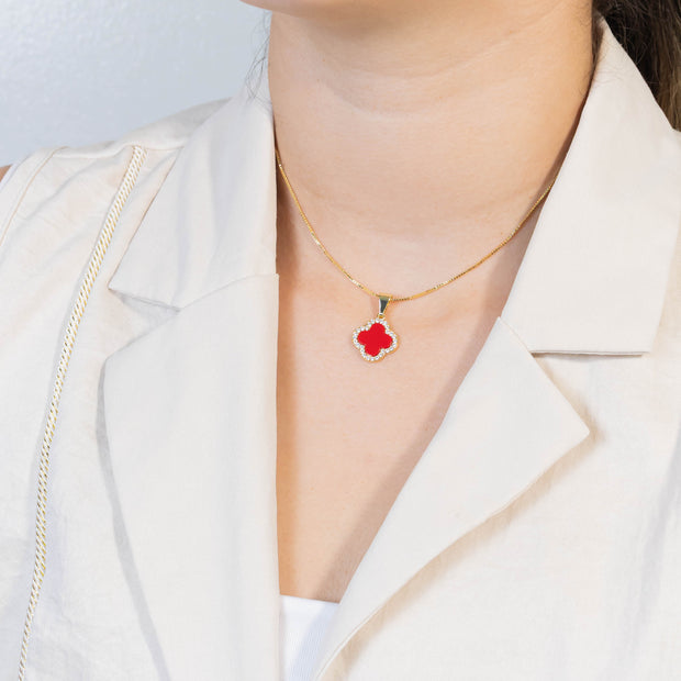 Dúo van cleef rojo