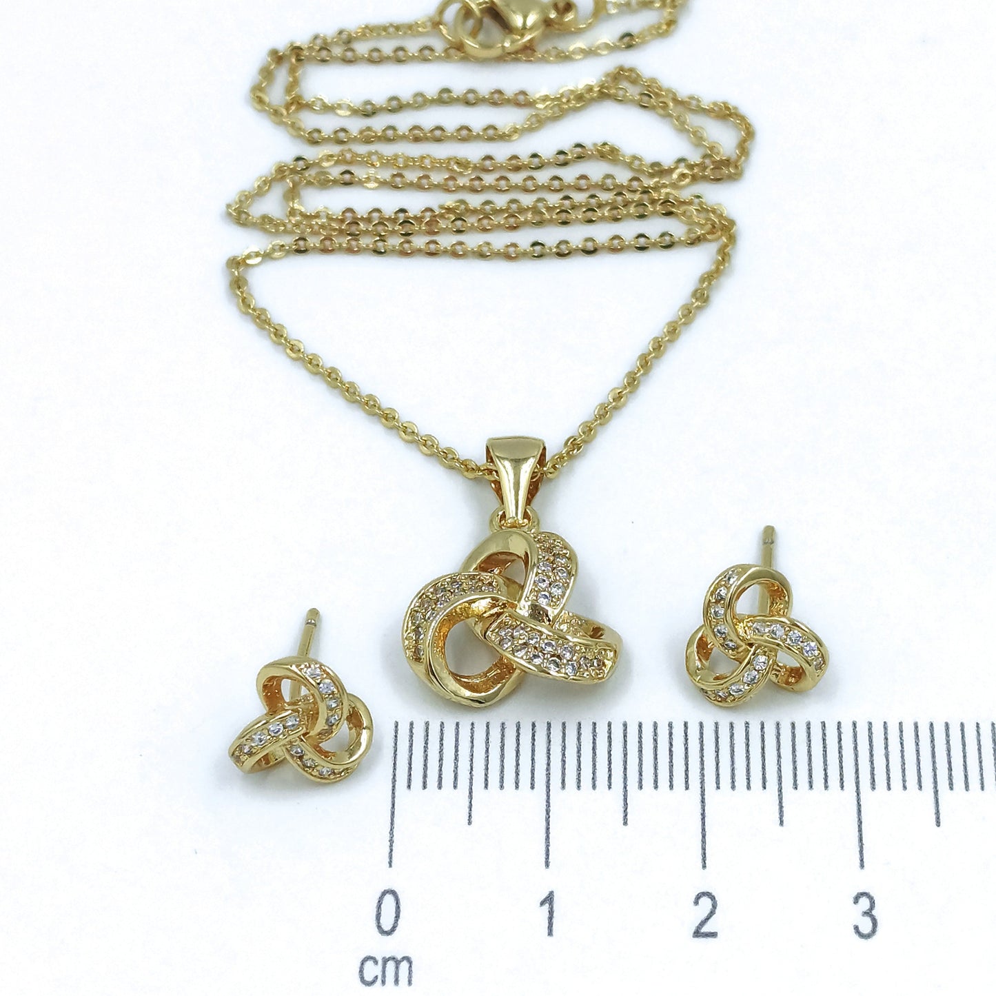 Dúo nudo micro zircón