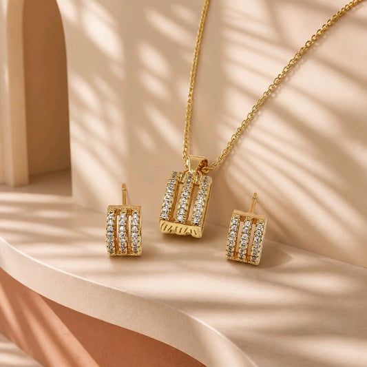 Dúo triple micro zircón