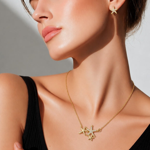 Dúo estrellas de mar