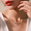 Dúo Cadena plana 45cm
