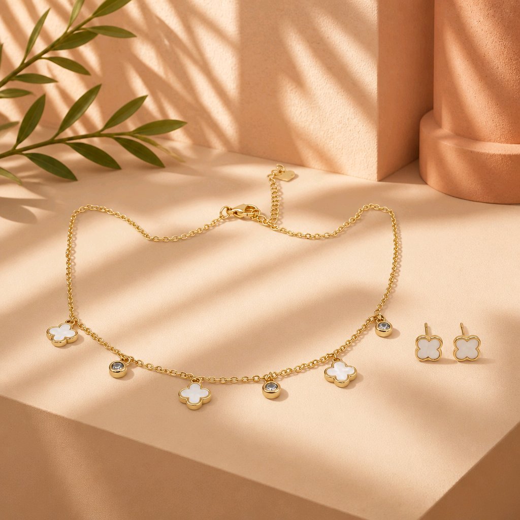 Dúo van cleef blanco
