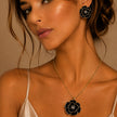 Dúo flor negra