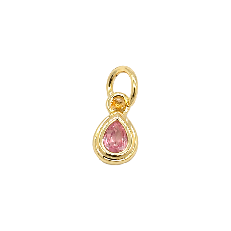 Dije mini gota rosa