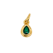 Dije mini gota esmeralda
