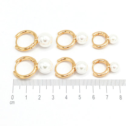 Orejera set perlas