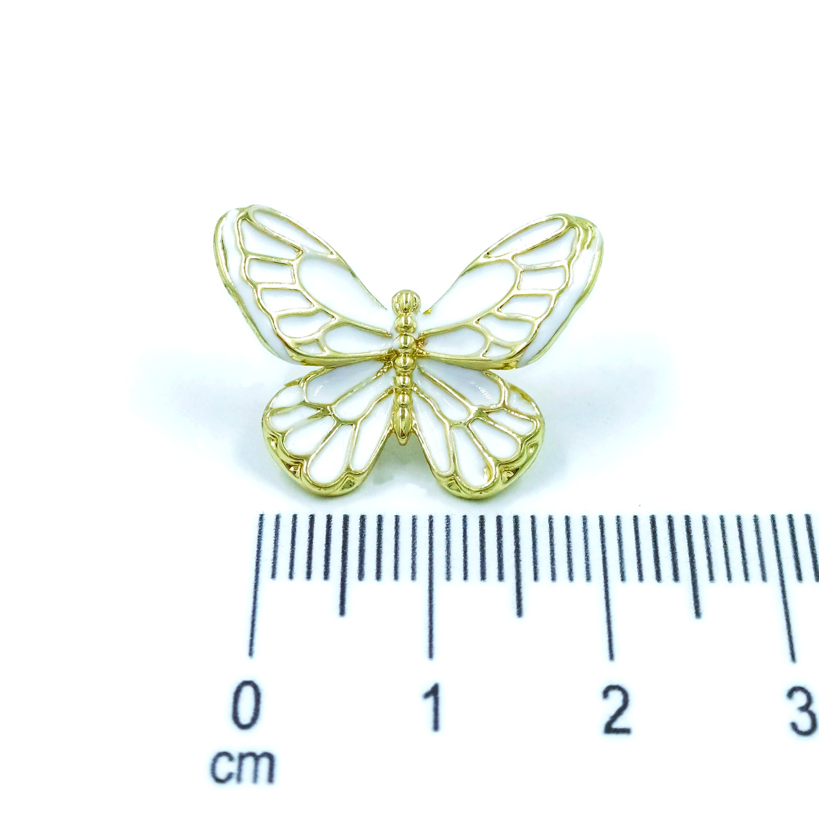 Broche mariposa esmaltada