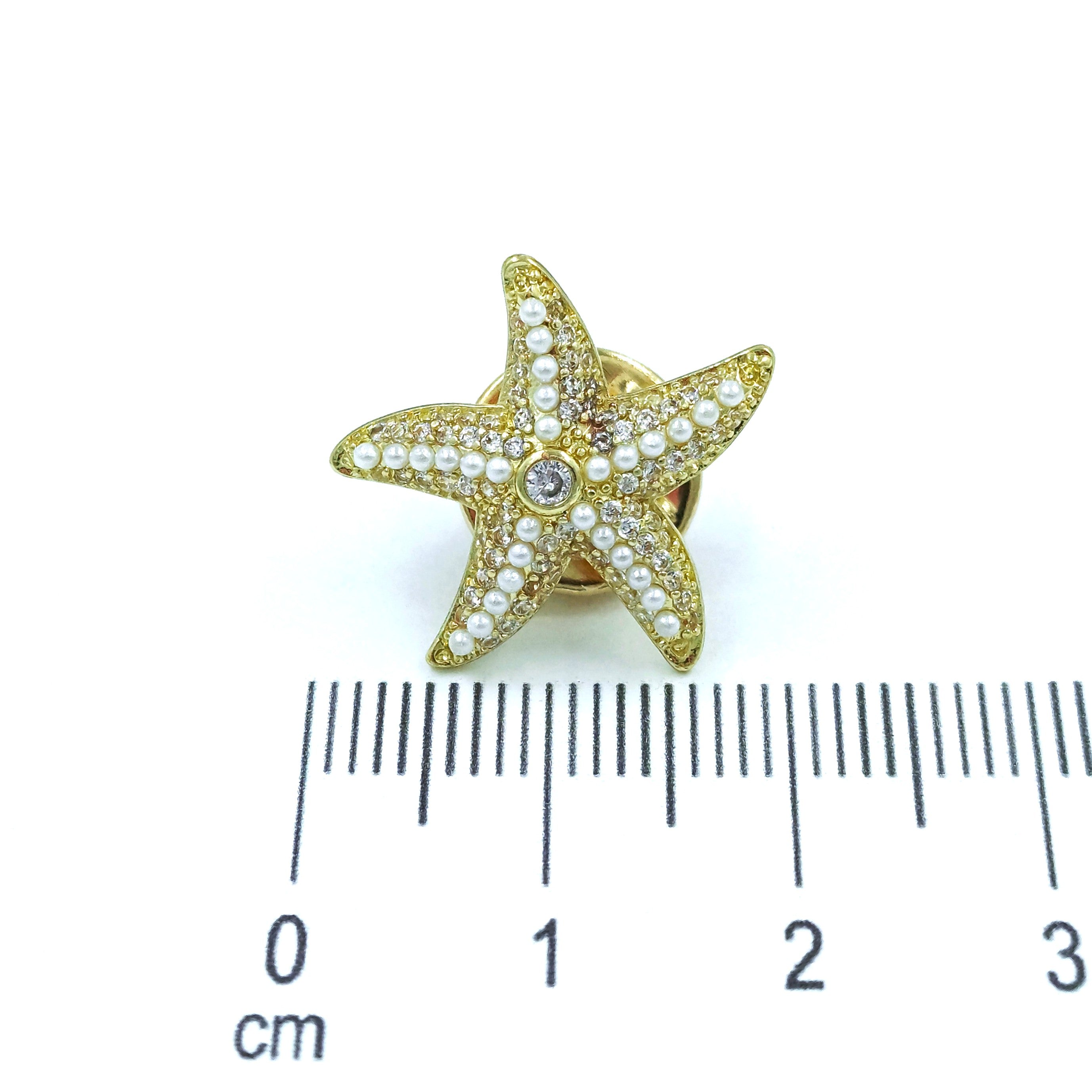 Broche estrella de mar