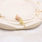 Broche rosa pink