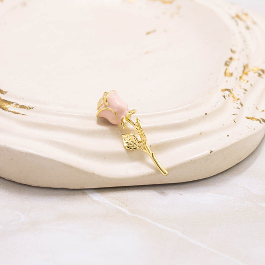Broche rosa pink