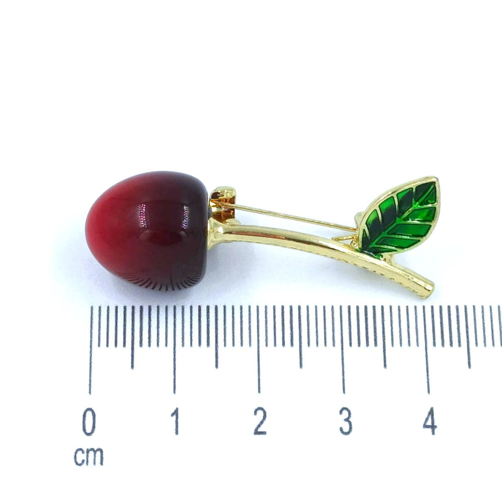 Broche cereza