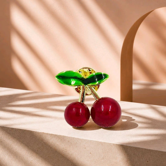 Broche maxi cereza