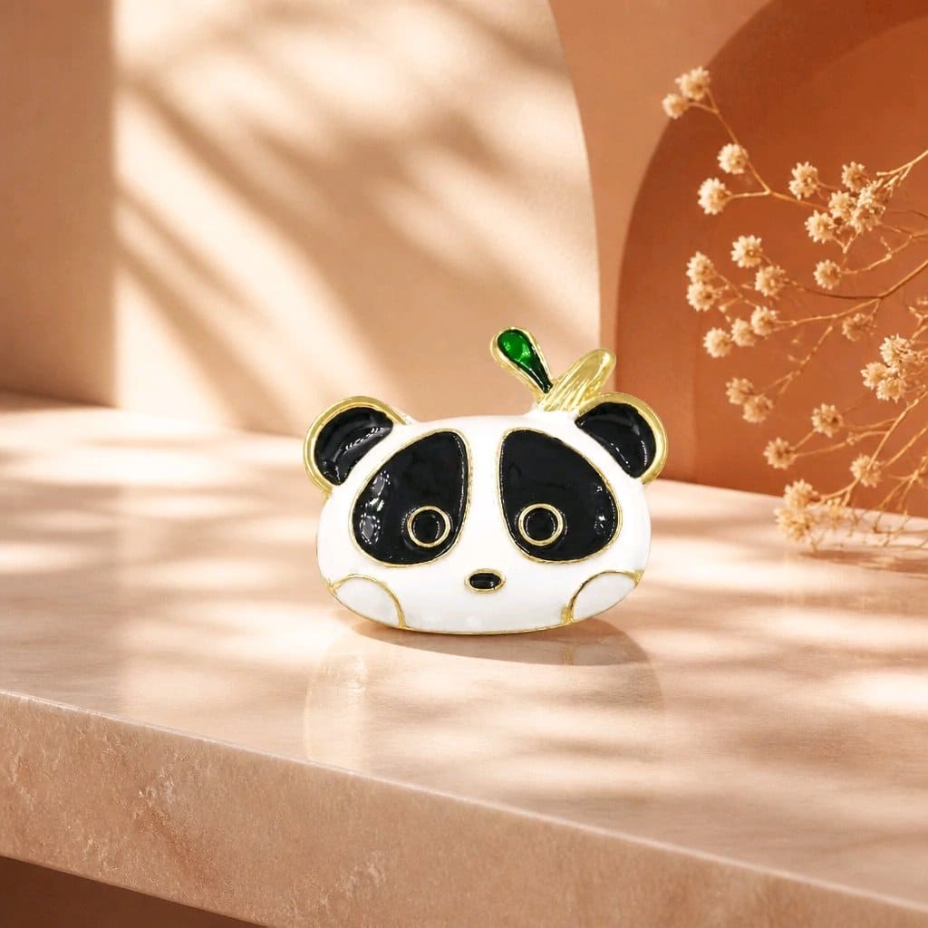 Broche oso panda