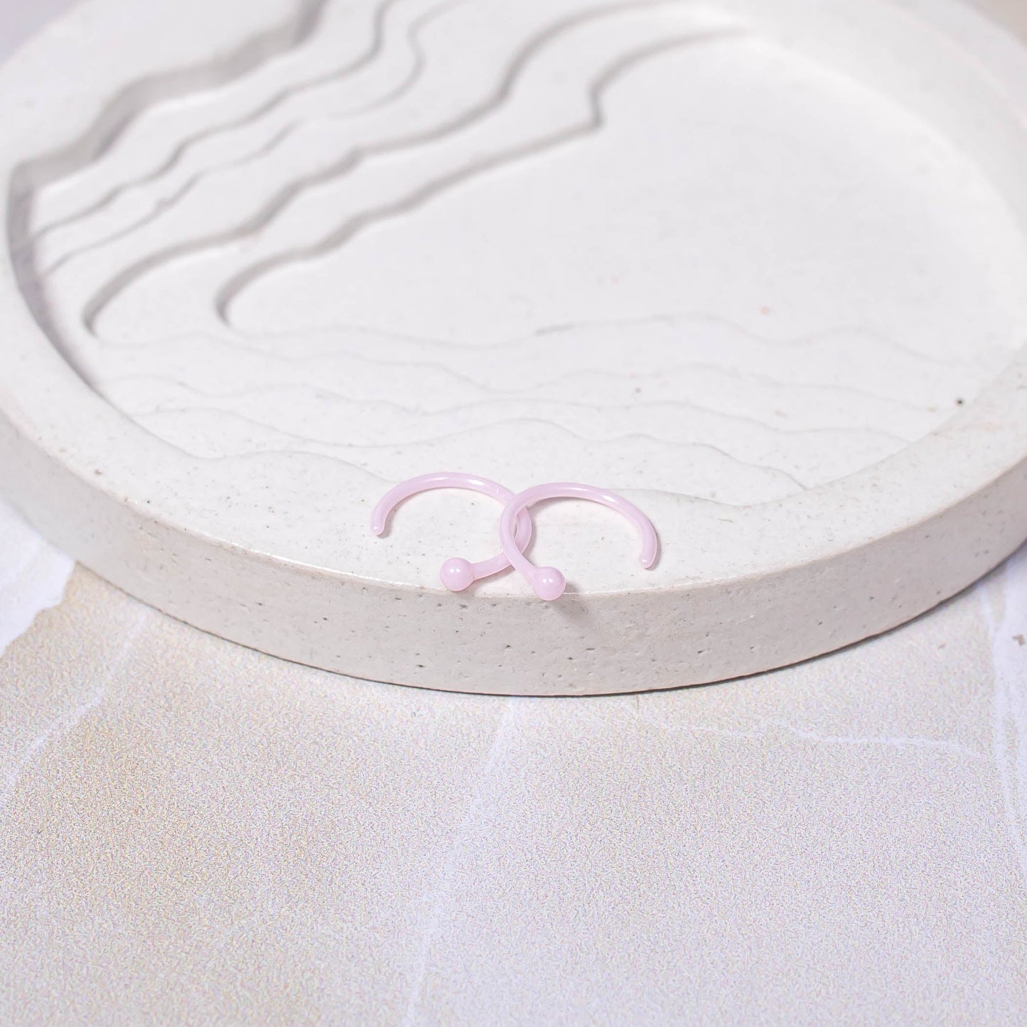 Simulador cerámica rosa