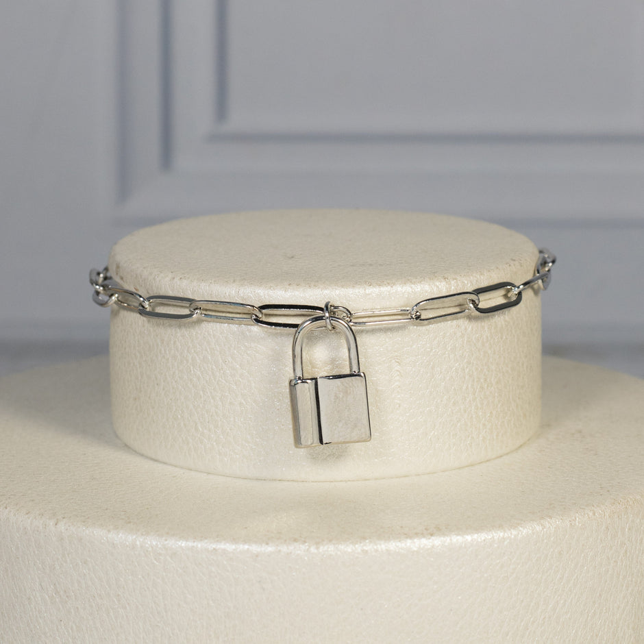 Pulsera eslabones candado P