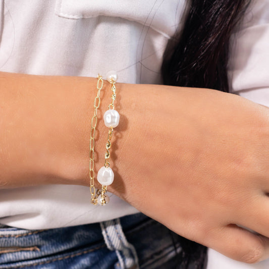 Pulsera perlas