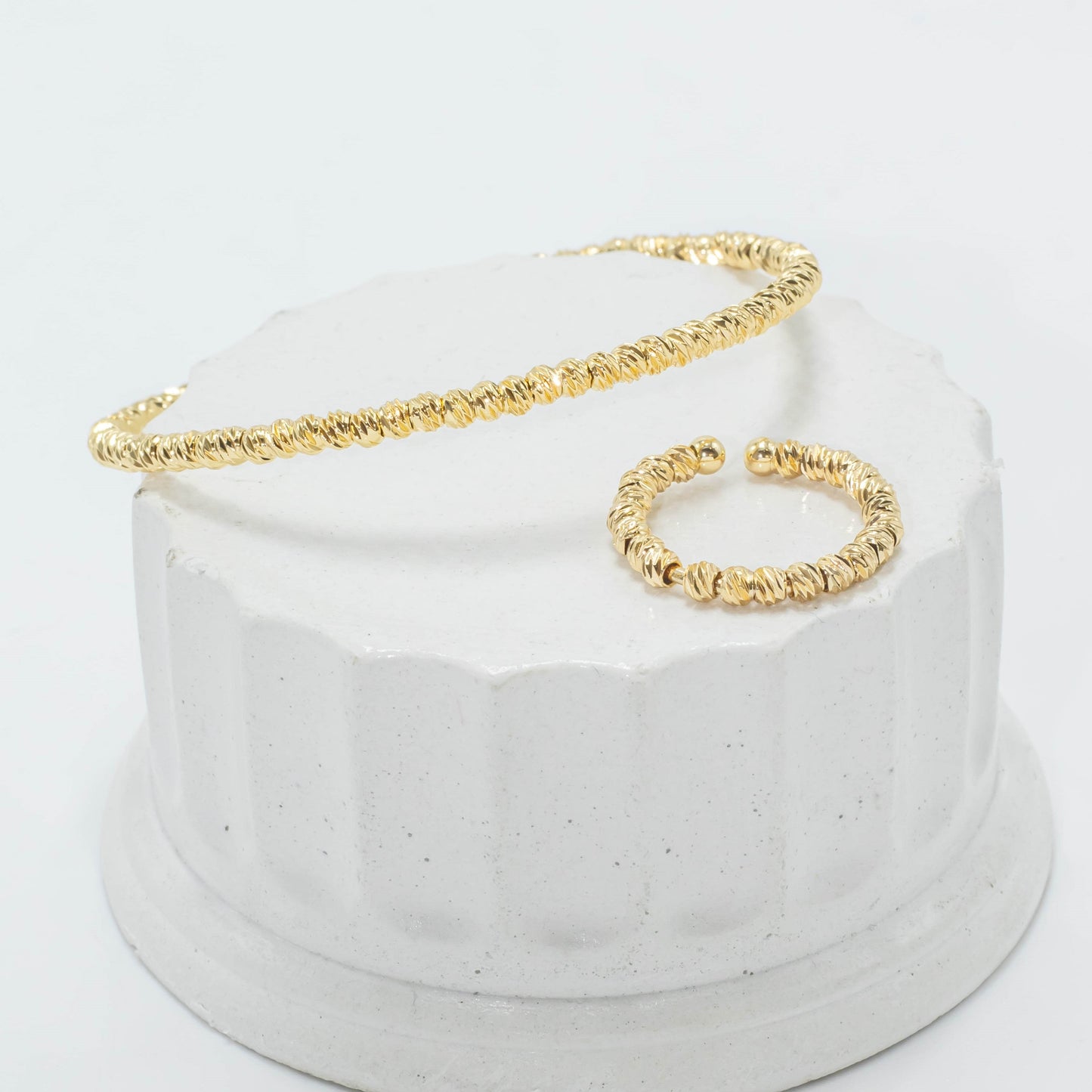 Set Pulsera diamantada