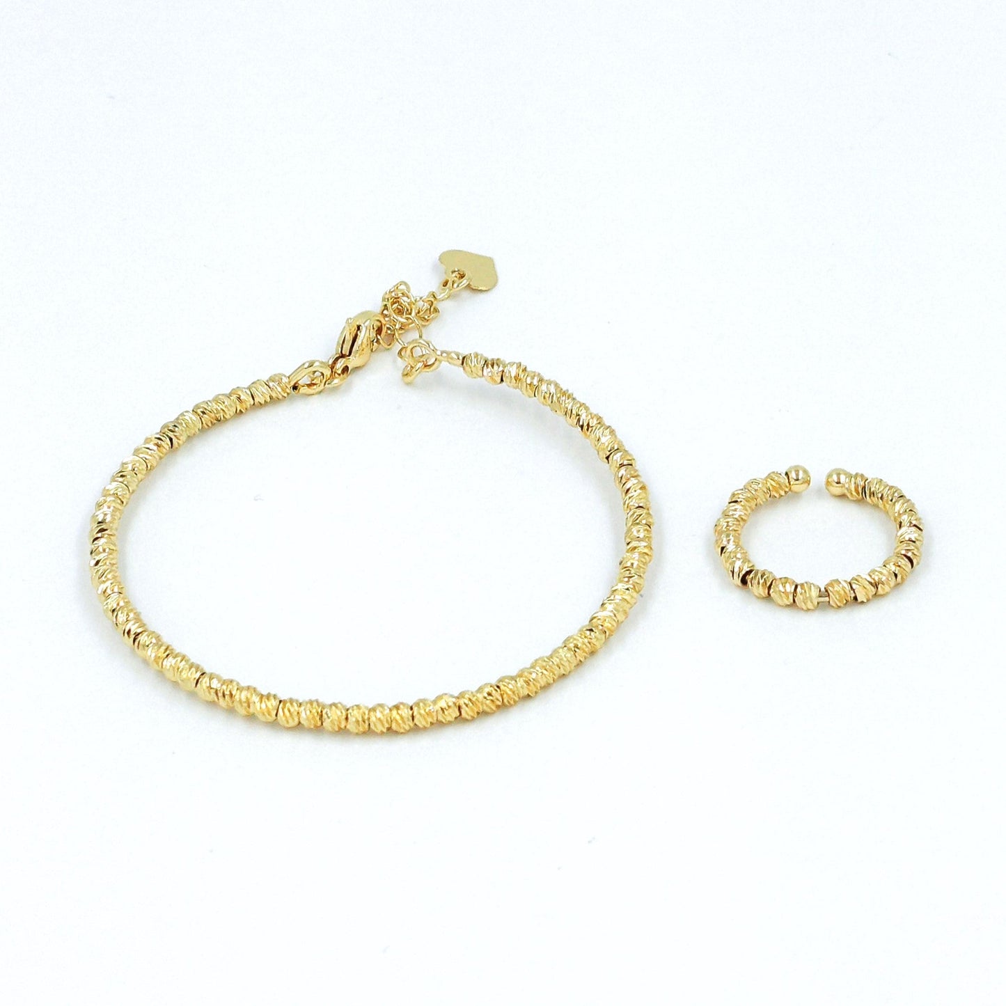 Set Pulsera diamantada