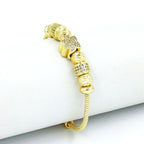 Pulsera huella-barril microzircón