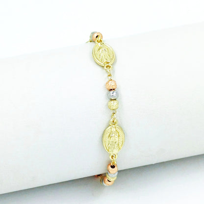 Pulsera 3 oros virgencitas