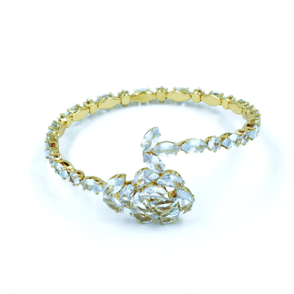 Pulsera rosa zircón