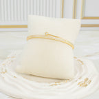 Pulsera aro microzircón flecha