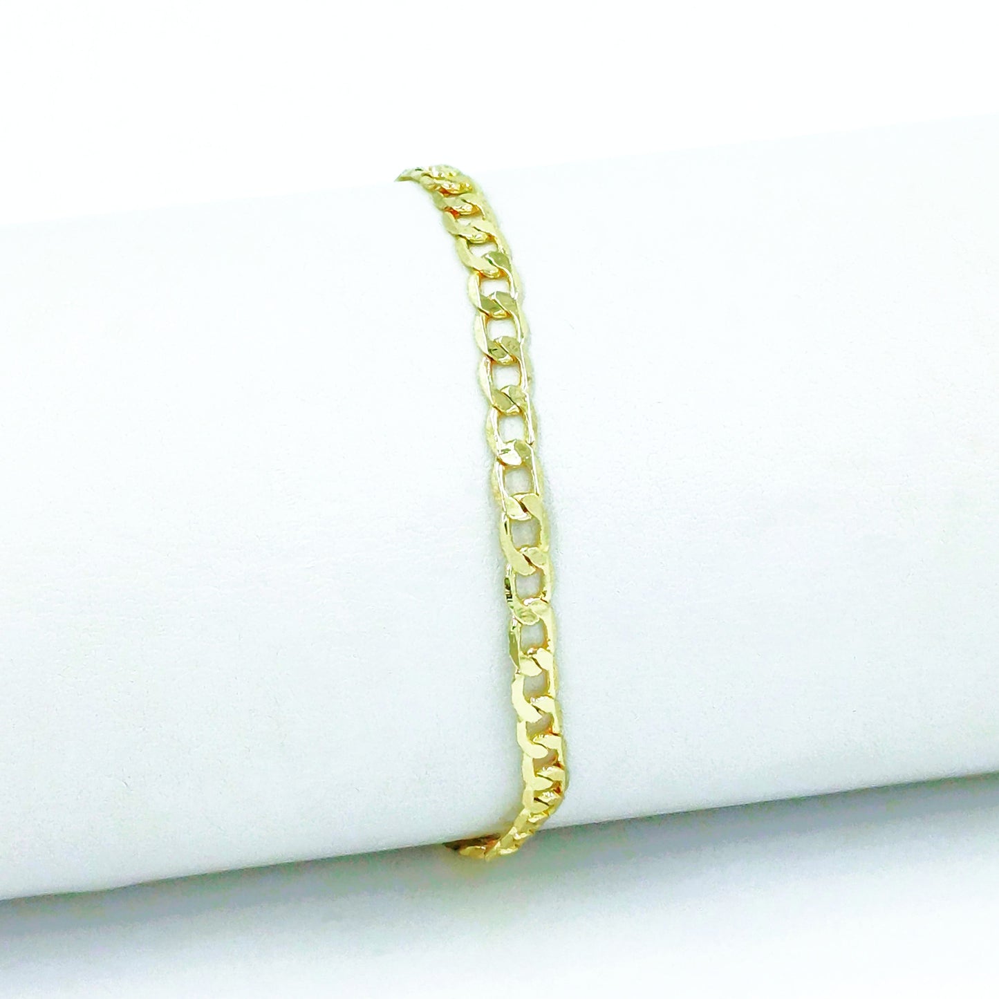 Pulsera cubana plana