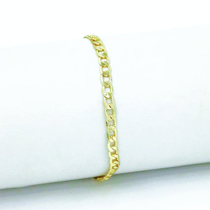 Pulsera cubana plana