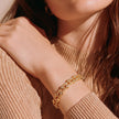 Pulsera aro microzircón