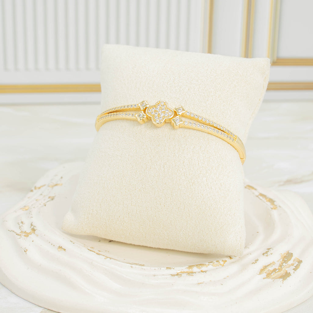 Pulsera aro microzircon van cleef