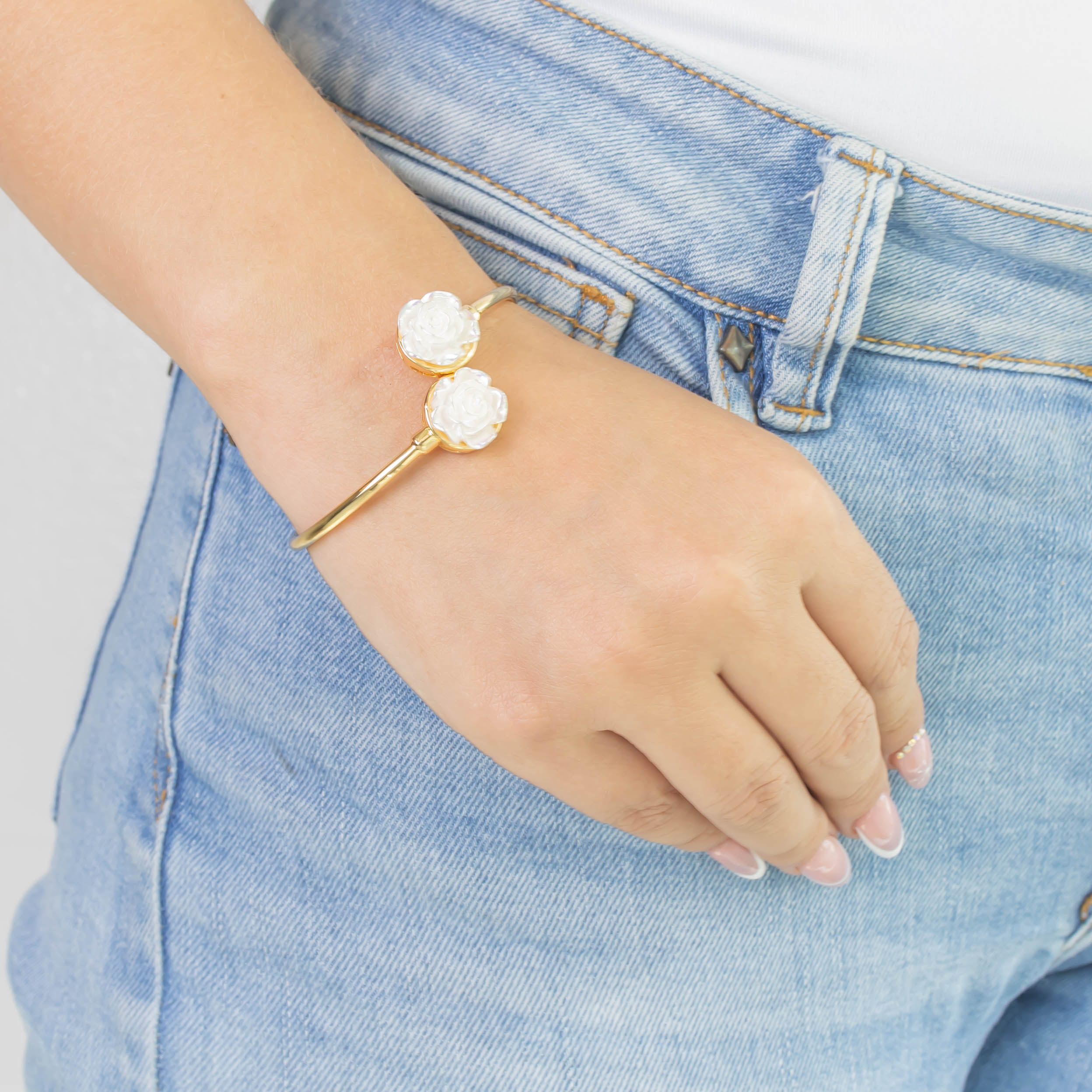Pulsera flores