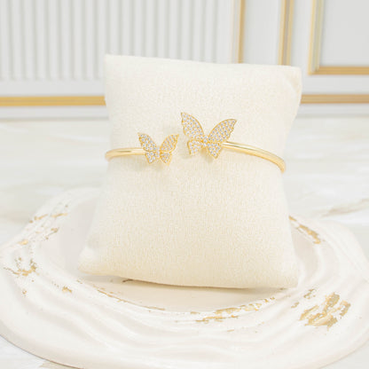 Pulsera aro mariposas