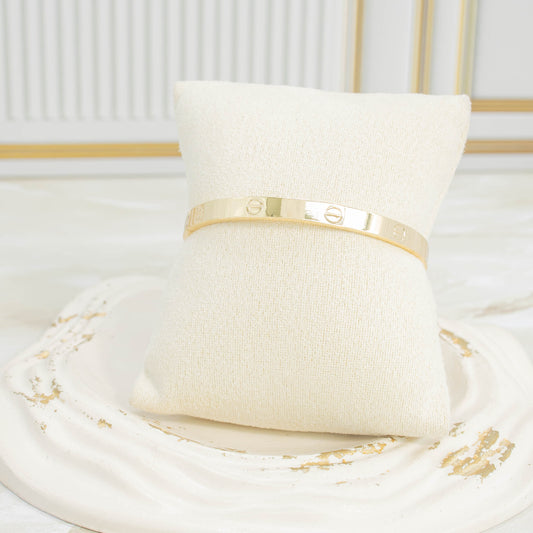 Pulsera aro cartier delgada