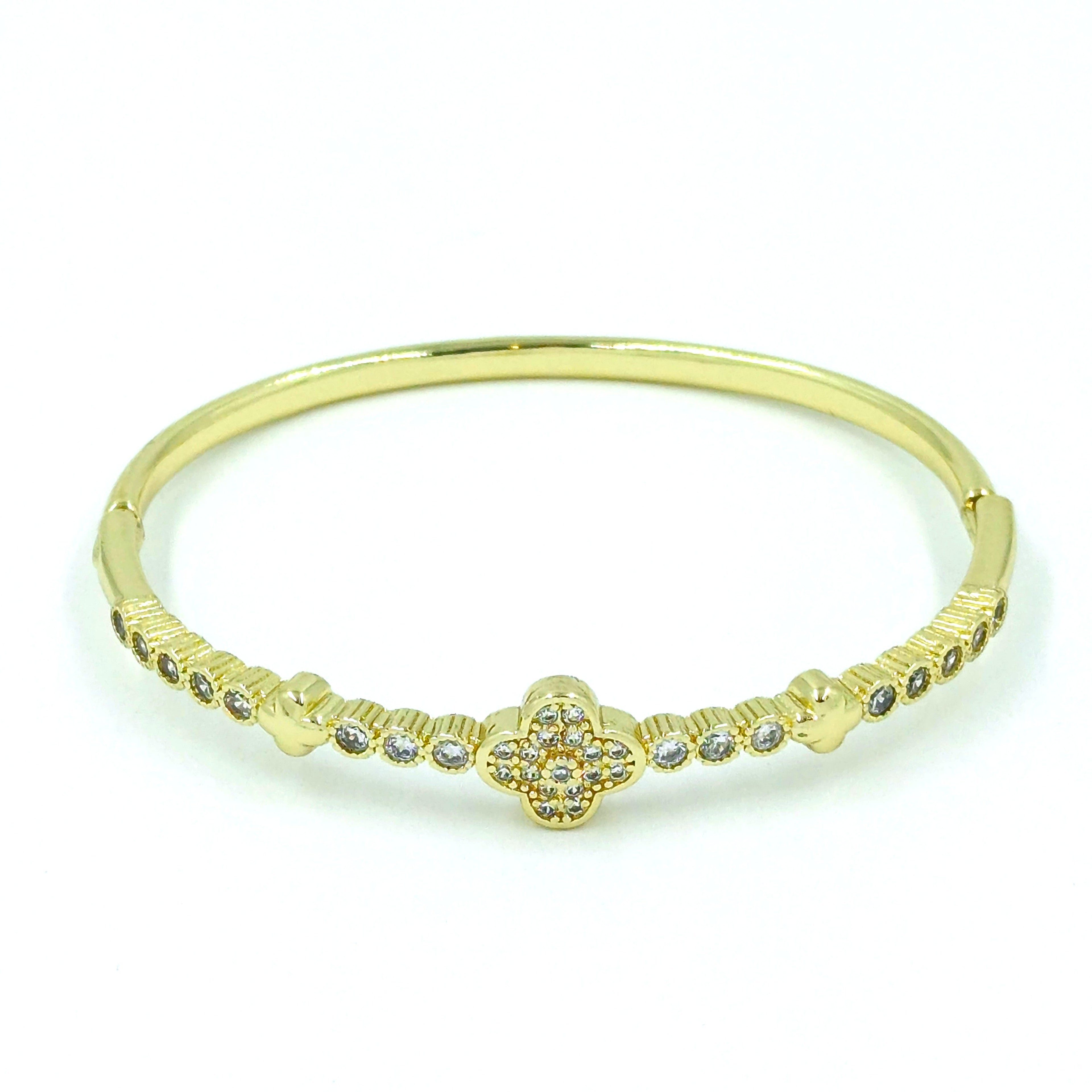 Pulsera aro zircon van cleef