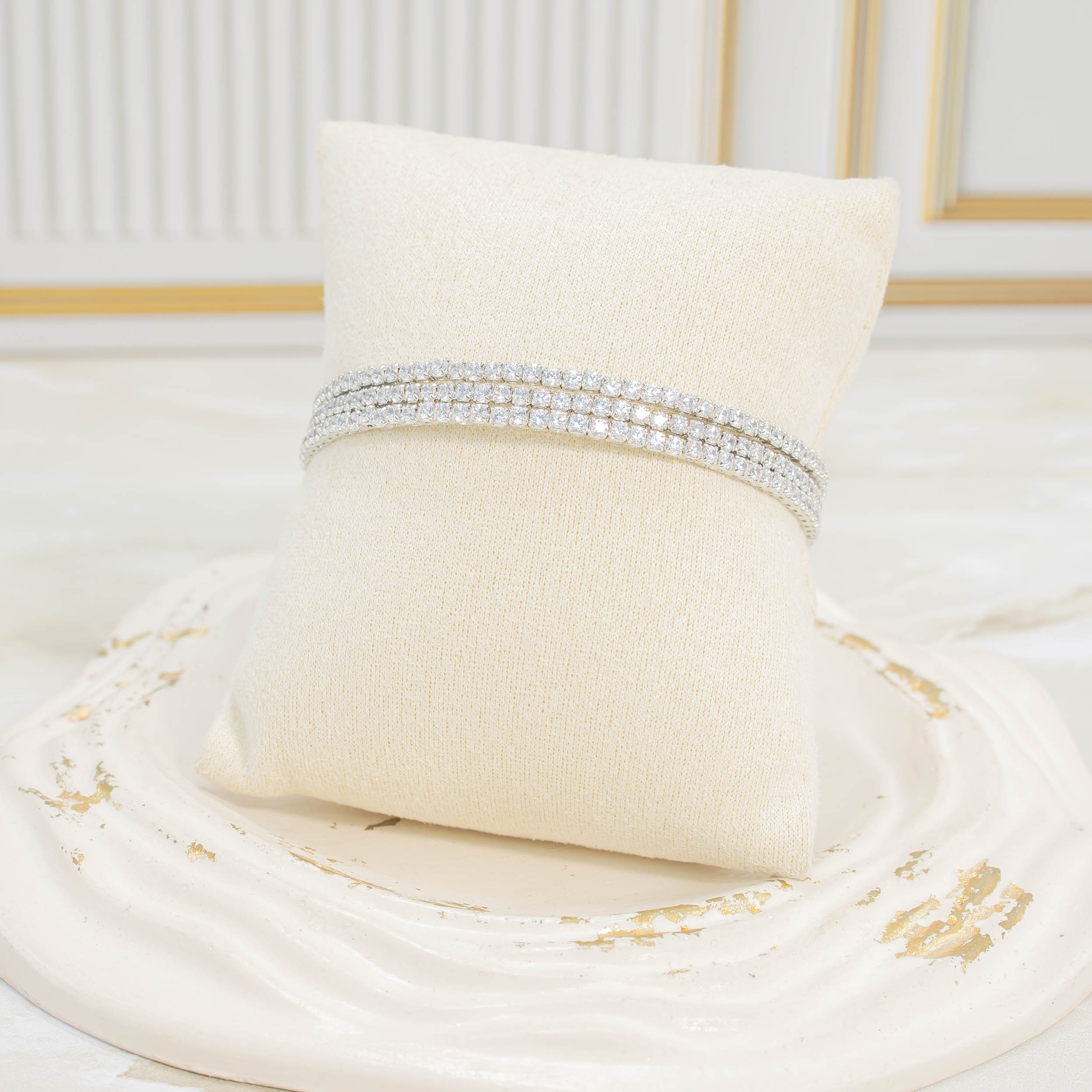 Pulsera línea zircón P