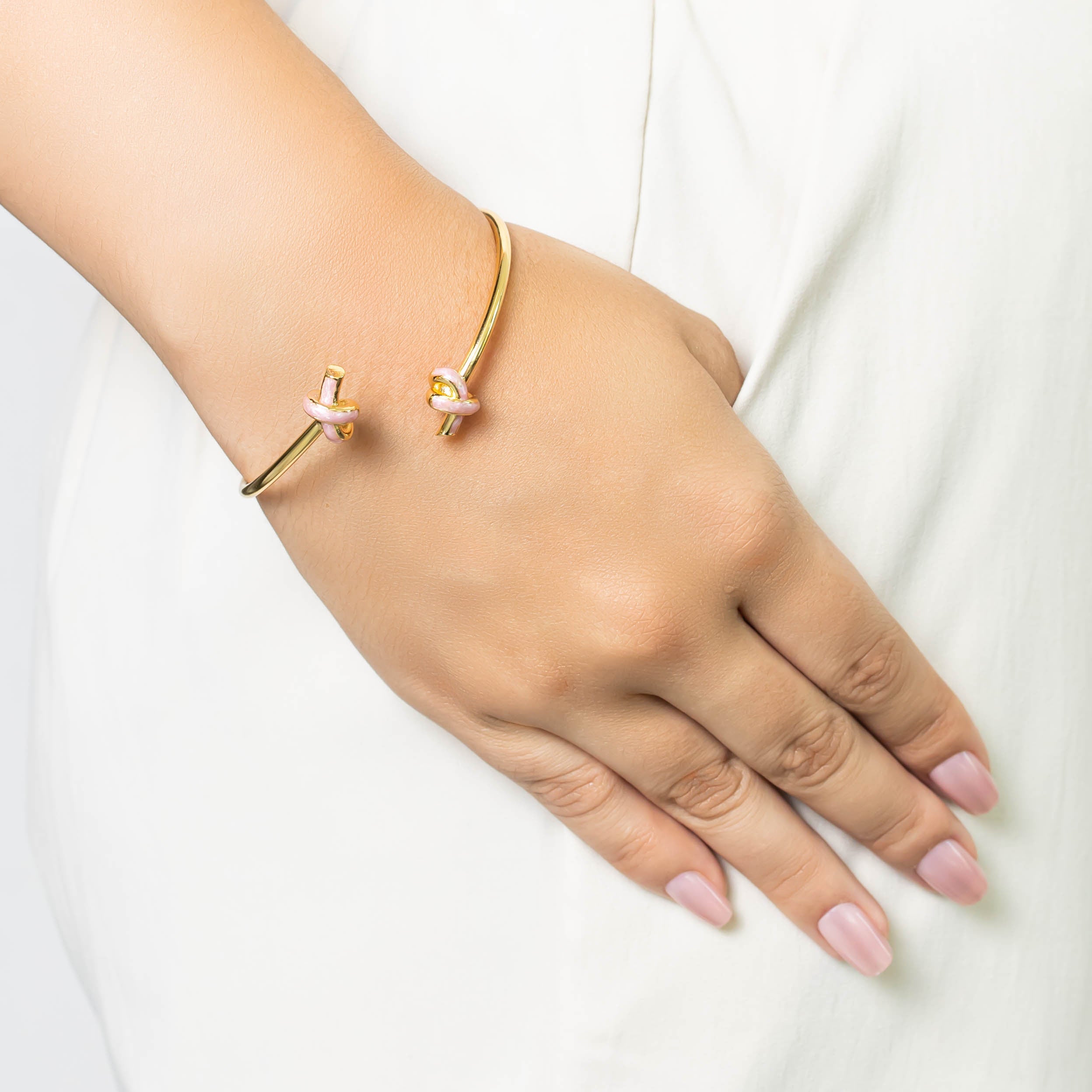Pulsera nudo 3 oros