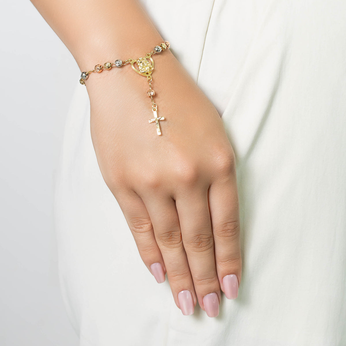 Pulsera denario 3 oros