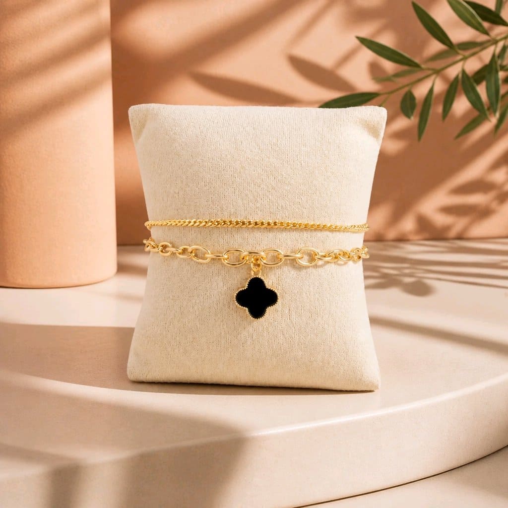 Pulsera van cleef negro