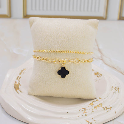 Pulsera van cleef negro