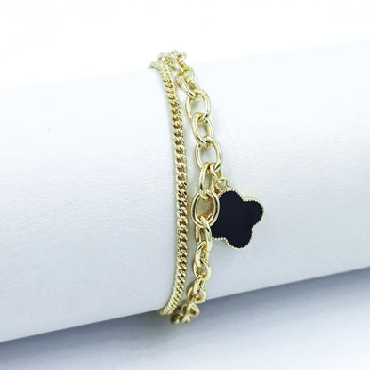 Pulsera van cleef negro