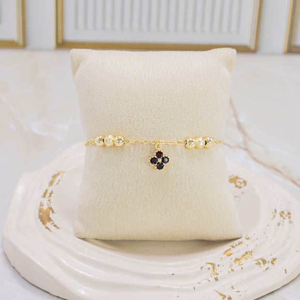 Pulsera van cleef negro