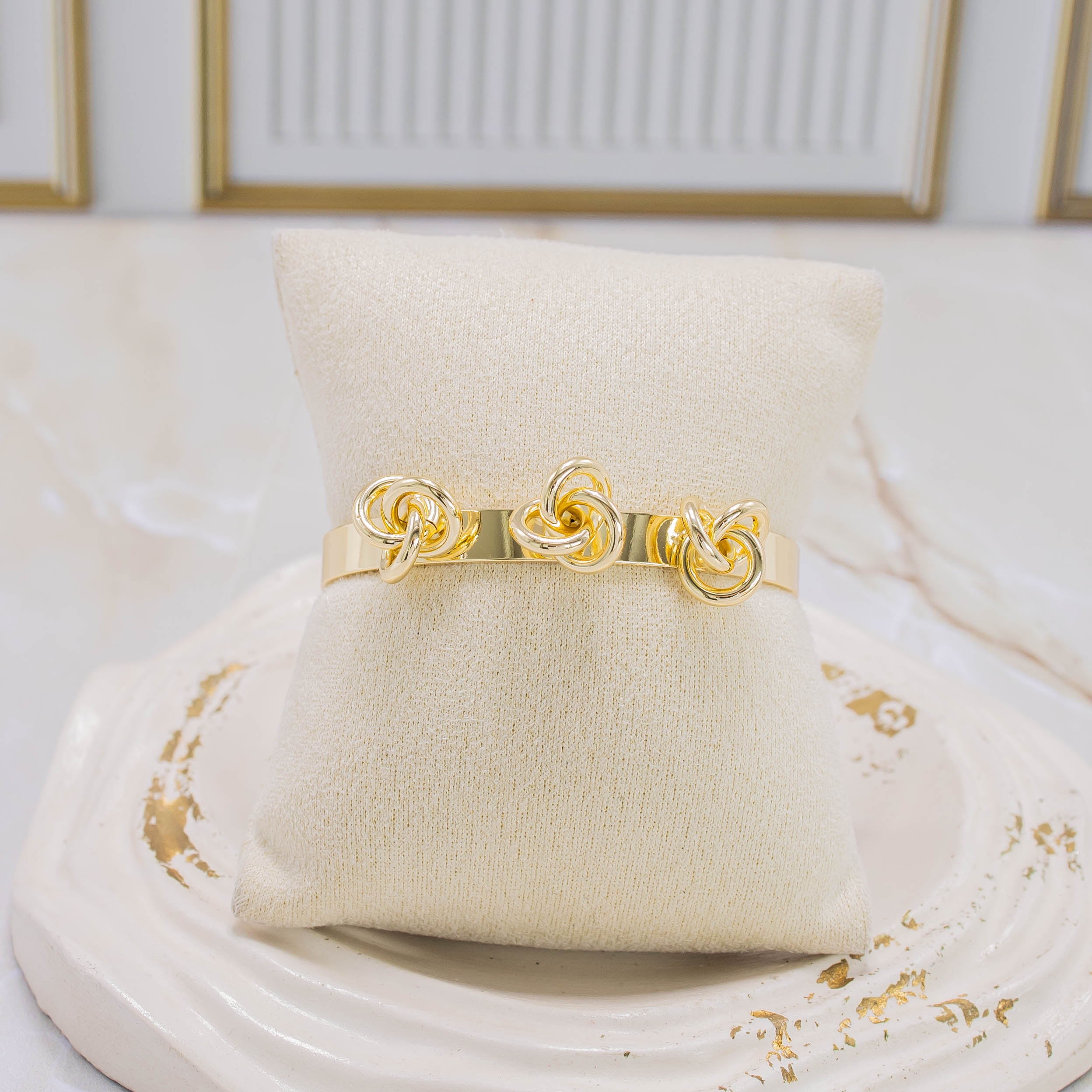 Pulsera aro 3 nudos