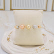 Pulsera balín fusco 3 oros