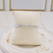 Pulsera balín diamantado P