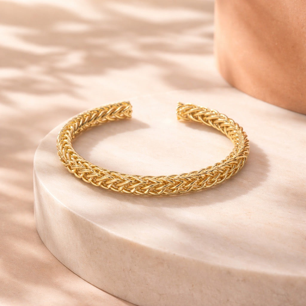 Pulsera aro trenzado