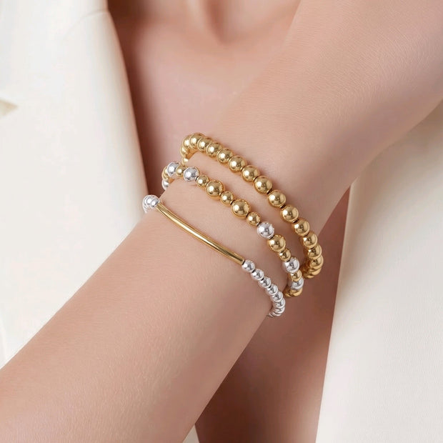 Pulsera trío 2 oros