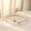 Pulsera brazalete estrellas