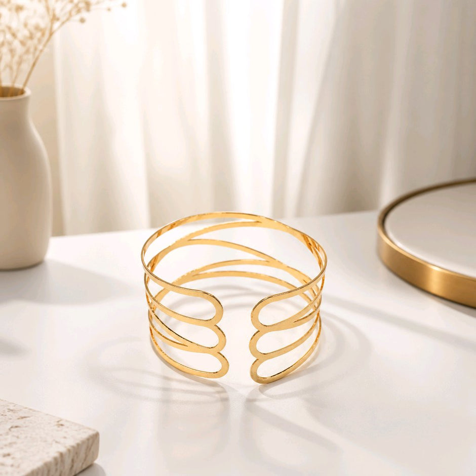 Pulsera brazalete líneas