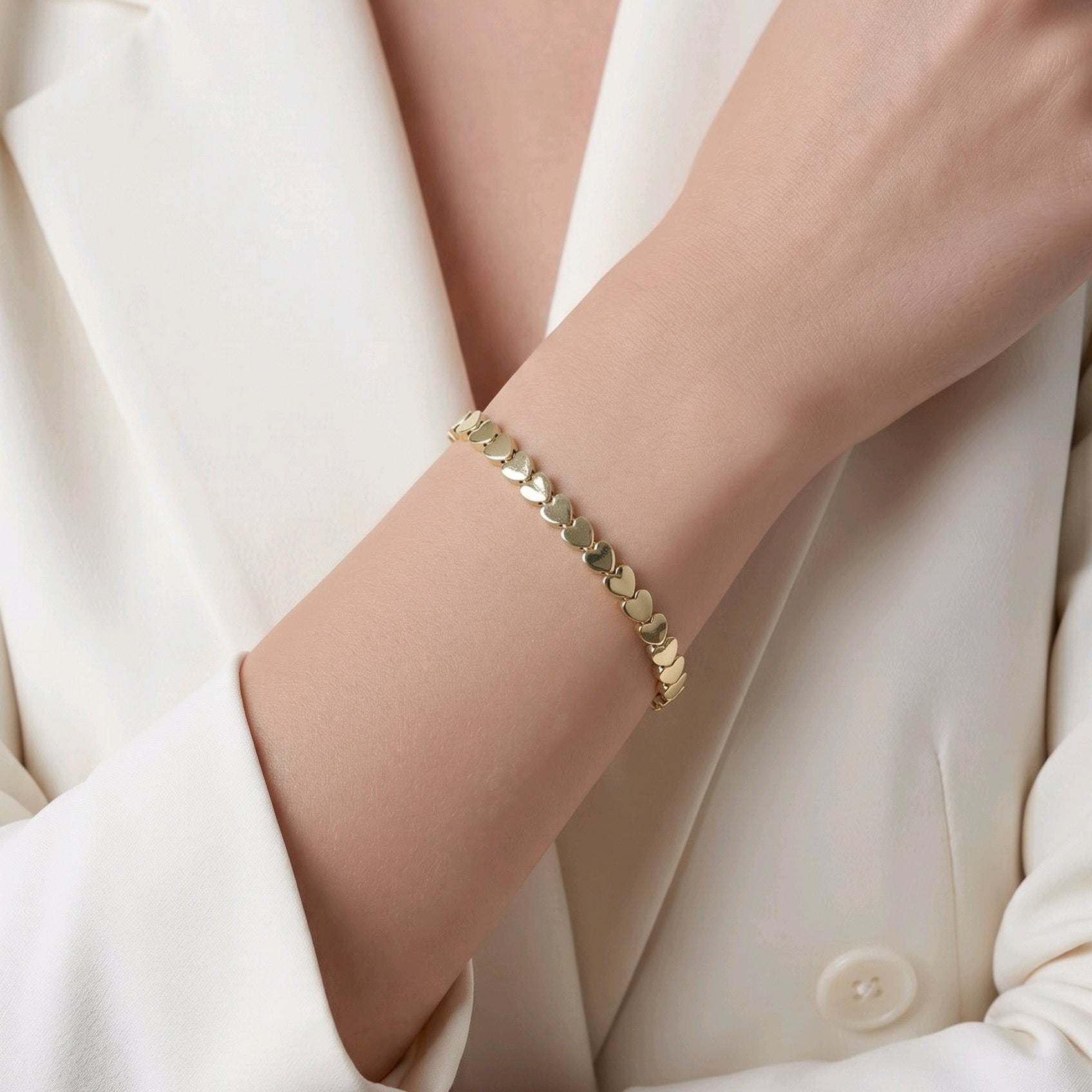 Pulsera corazones