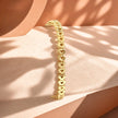Pulsera silueta corazones